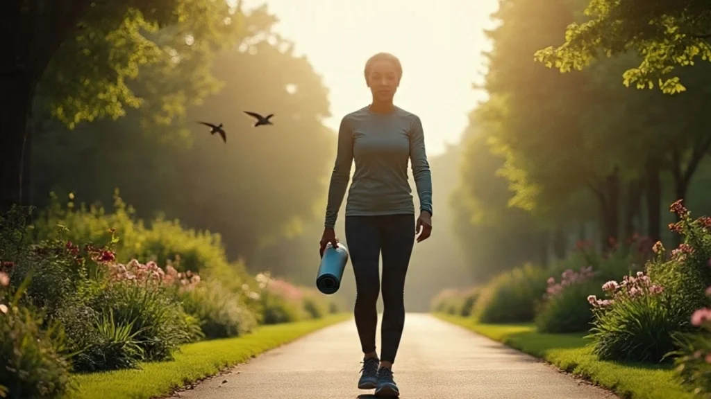 Walking and low impact for healthy life style