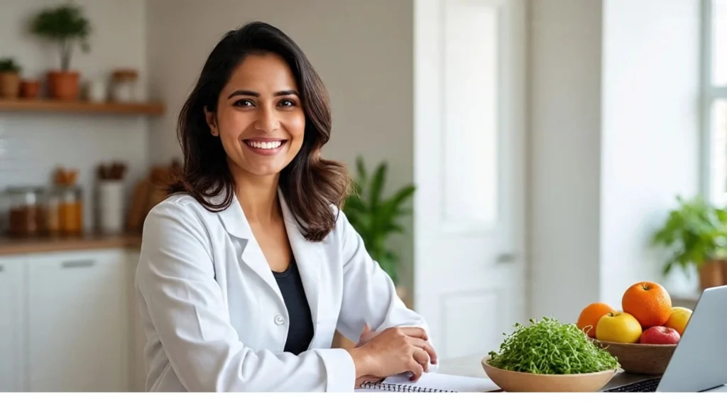 Confident women helping in health and fitness journey