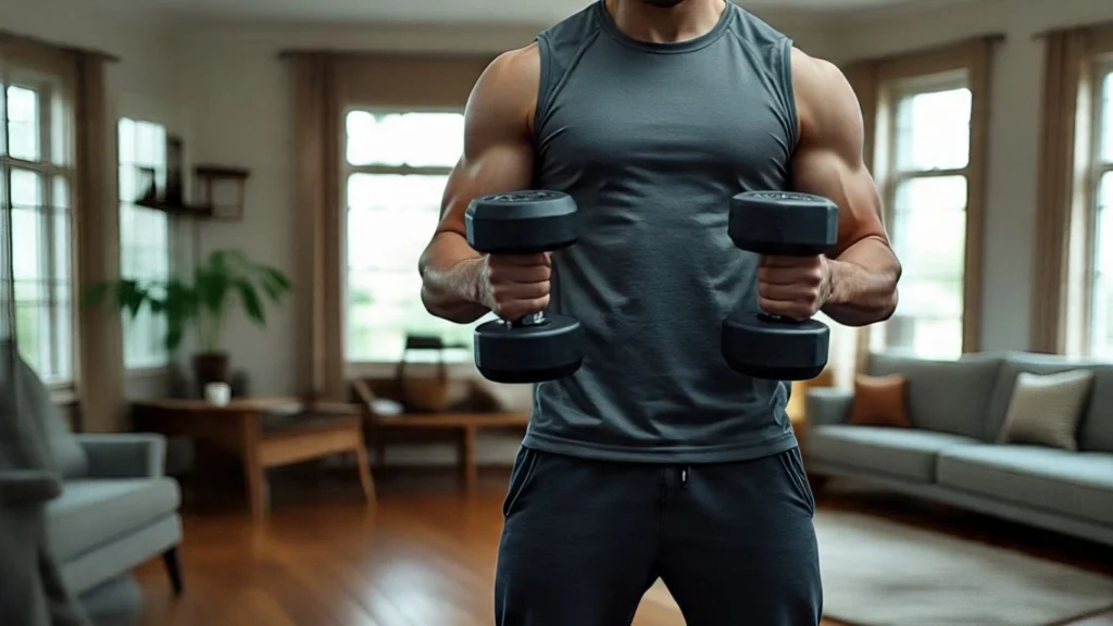 Strength and toning work out for healthy life style