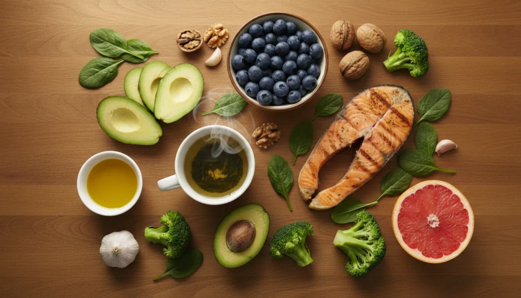 liver healthy food list