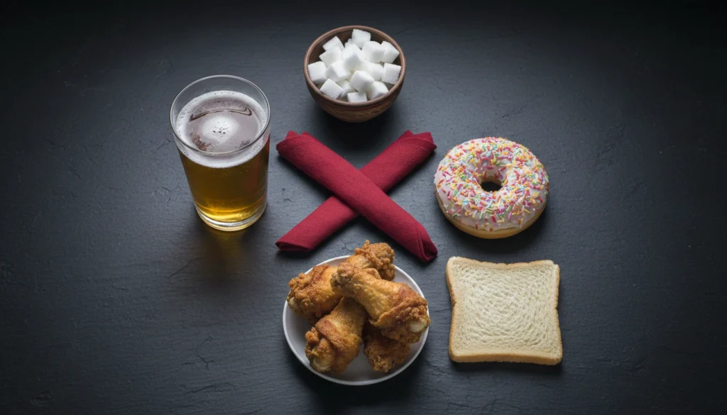 bad food for liver
